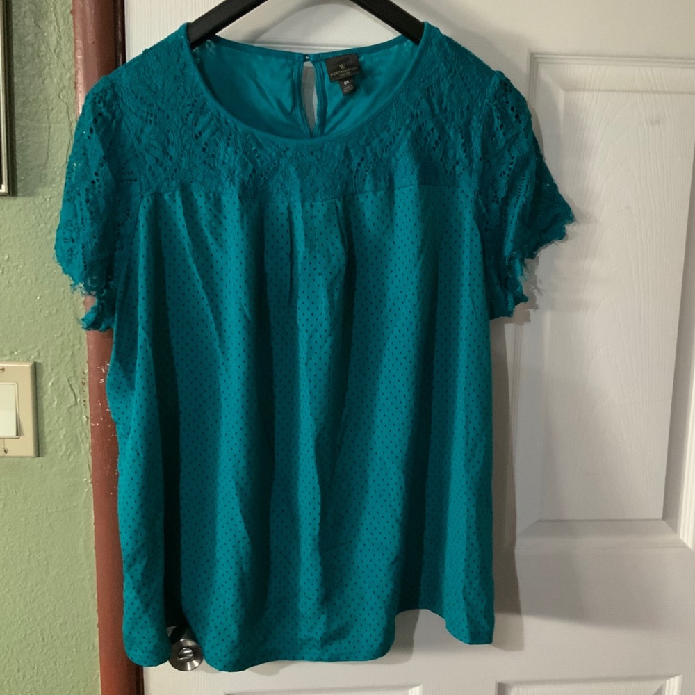 Blue shirt
